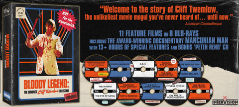 SEVERIN CELEBRATES THE LIFE & CAREER OF ‘80s U.K. ICON CLIFF TWEMLOW WITH INTERVISION PICTURE CORP. BOX SET