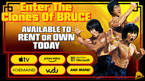 ENTER THE CLONES OF BRUCE – AVAILABLE TO RENT OR OWN TODAY!