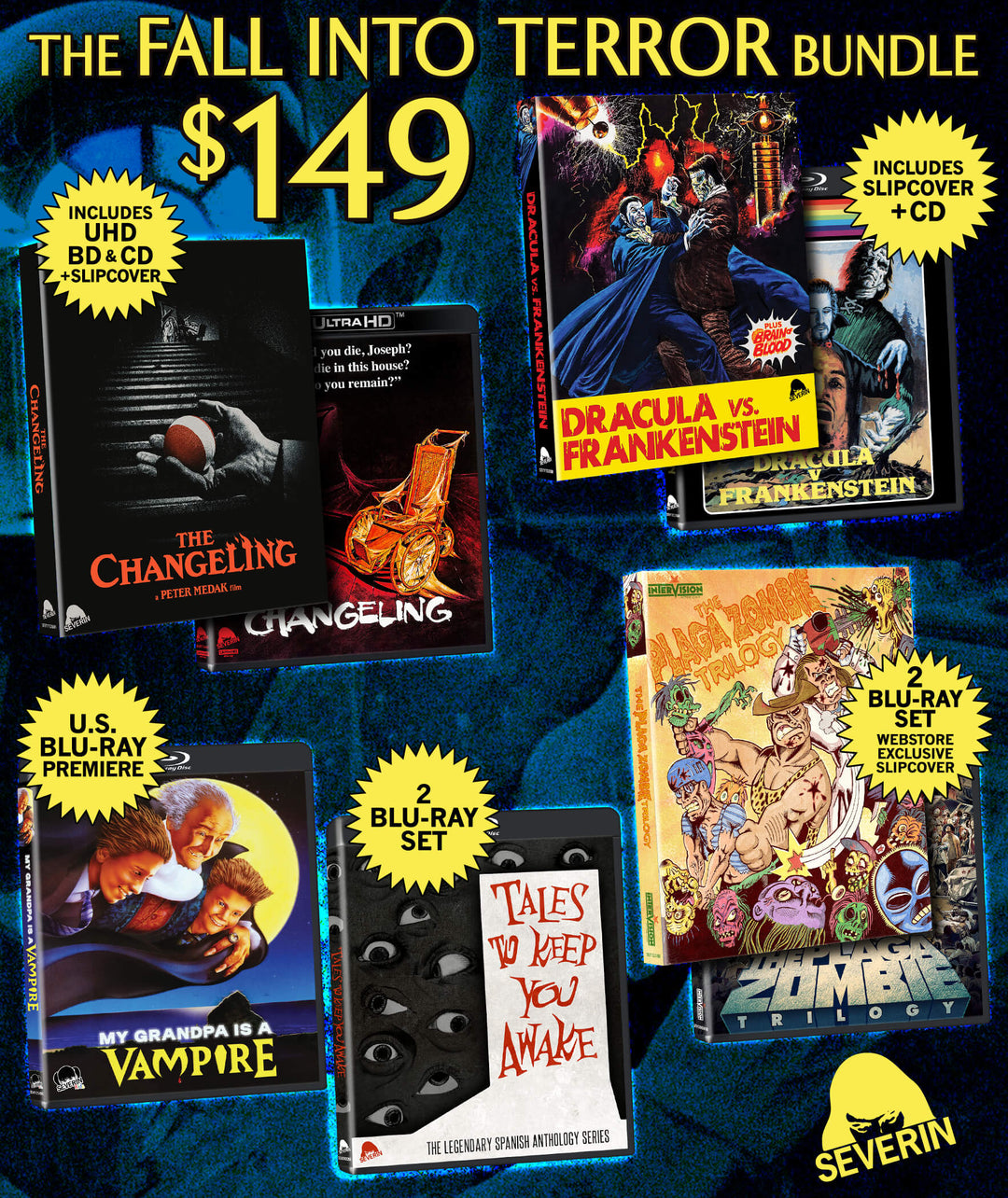 SEVERIN'S SEPTEMBER SLATE OFFERS A UHD UPGRADE OF THE CHANGELING AND MORE!