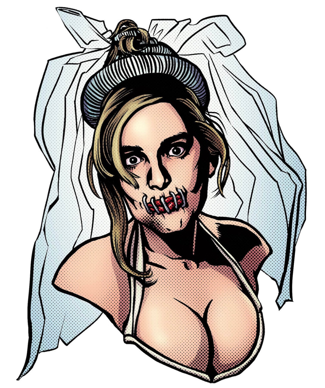 The Kidnapped Bride Sticker (Acción Mutante)