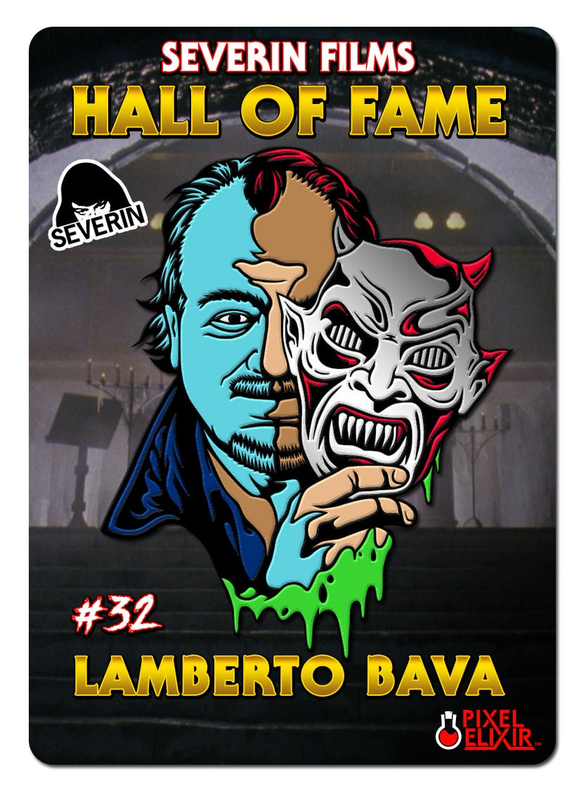 Severin Films Hall of Fame Enamel Pin #32: Lamberto Bava
