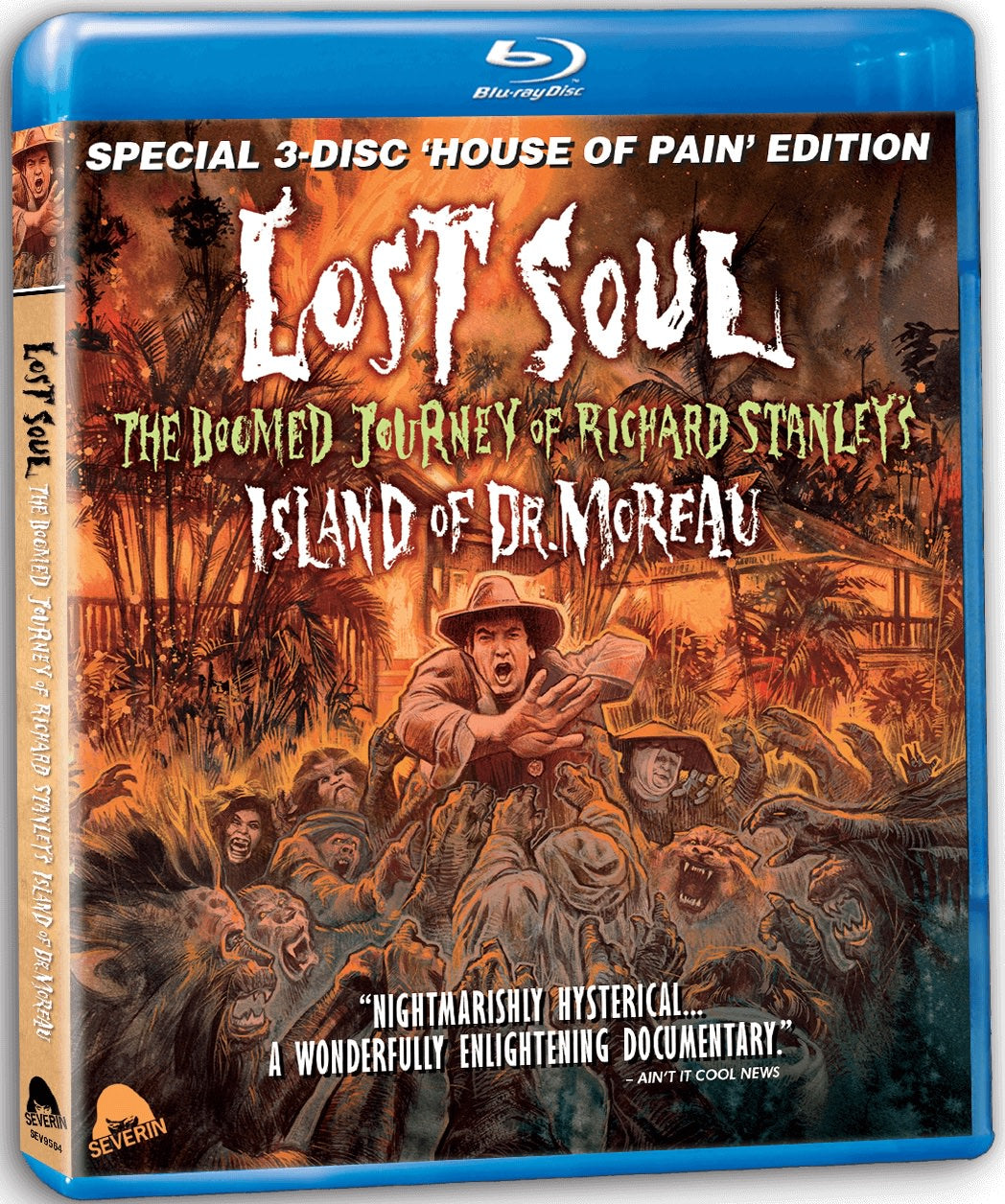 Lost Soul: The Doomed Journey of Richard Stanley's Island of Dr. Moreau [3-Disc House of Pain Edition Blu-ray]