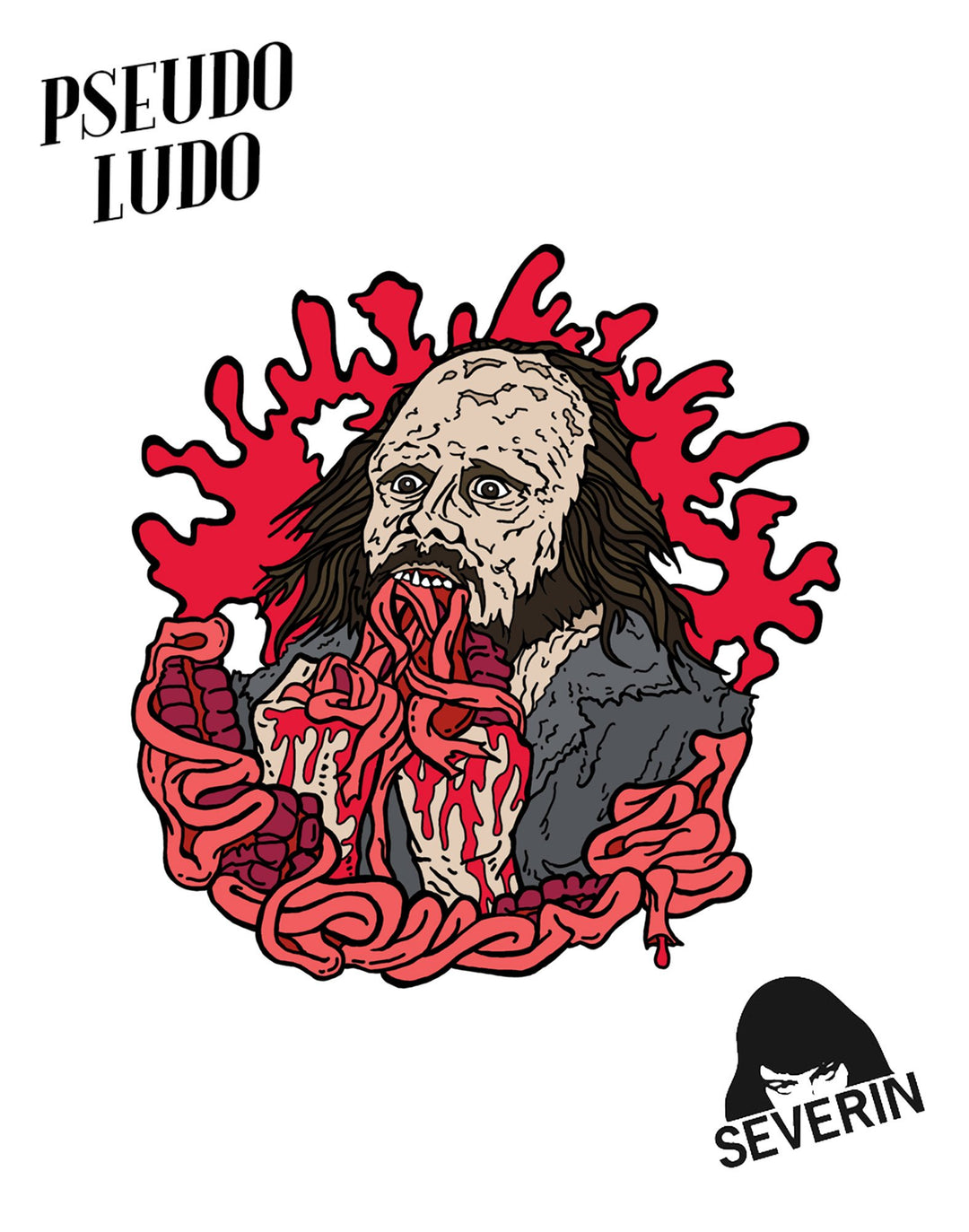 Anthropophagous Enamel Pin