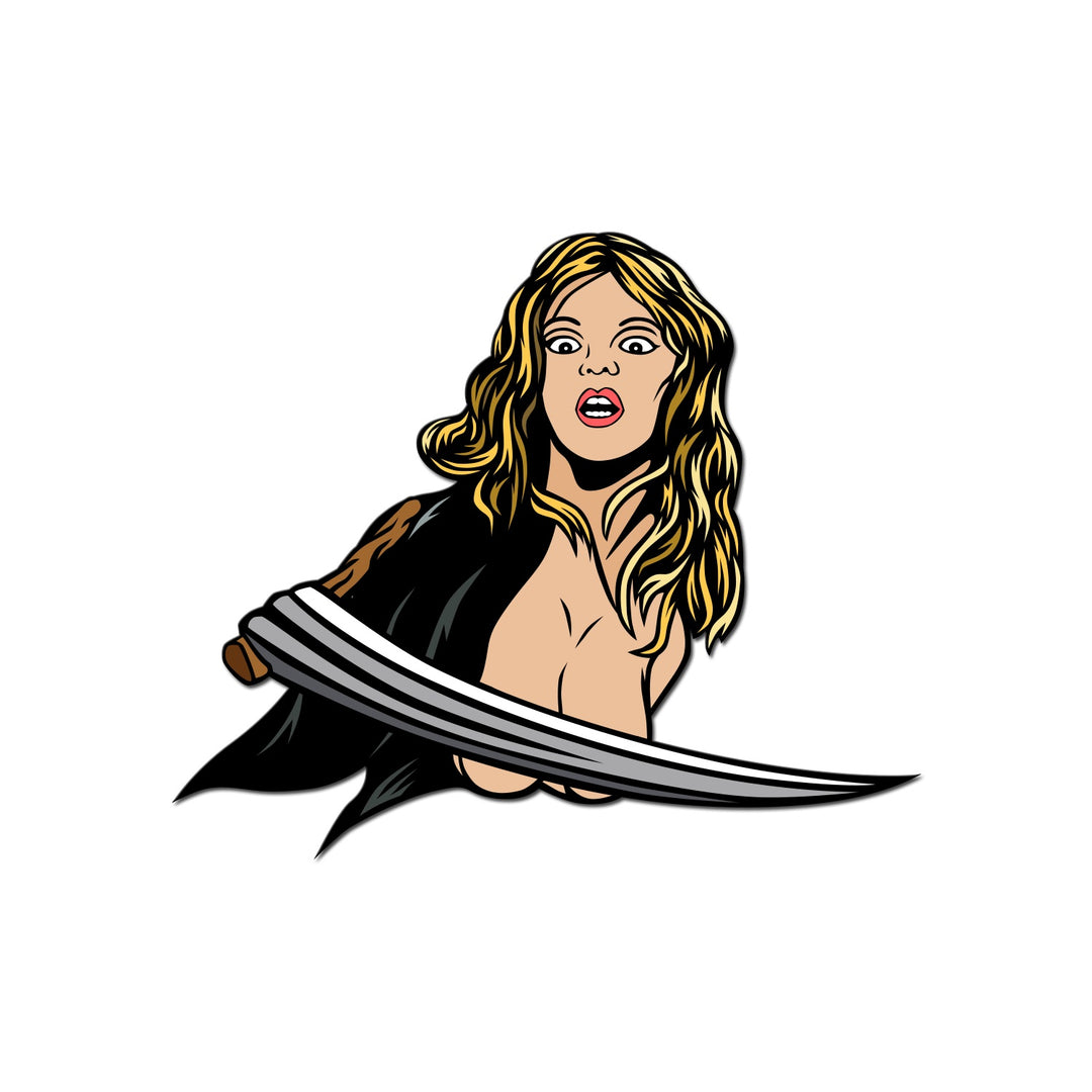 Severin Films Hall of Fame Enamel Pin #24: Brigitte Lahaie