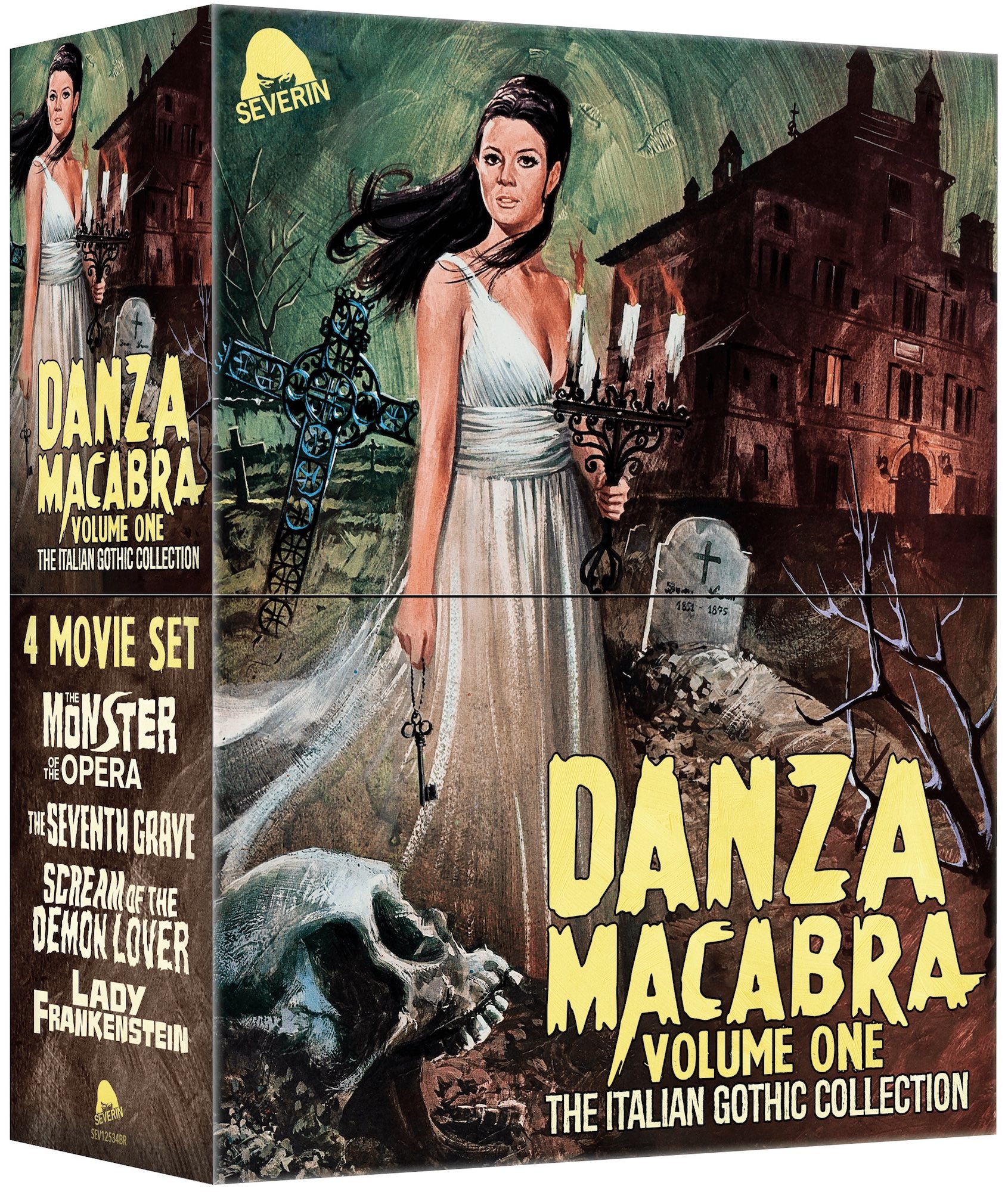 Gothic　Danza　One:　Collection　Italian　Blu-ray　The　Macabra　Films　Vol.　[4-Disc　–　Severin