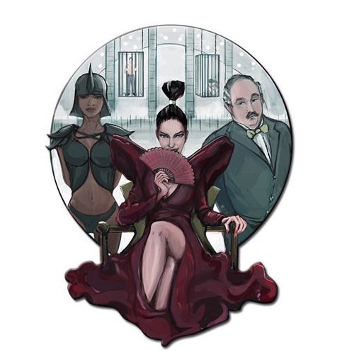Gwendoline: The Villains Enamel Pin (CLEARANCE)