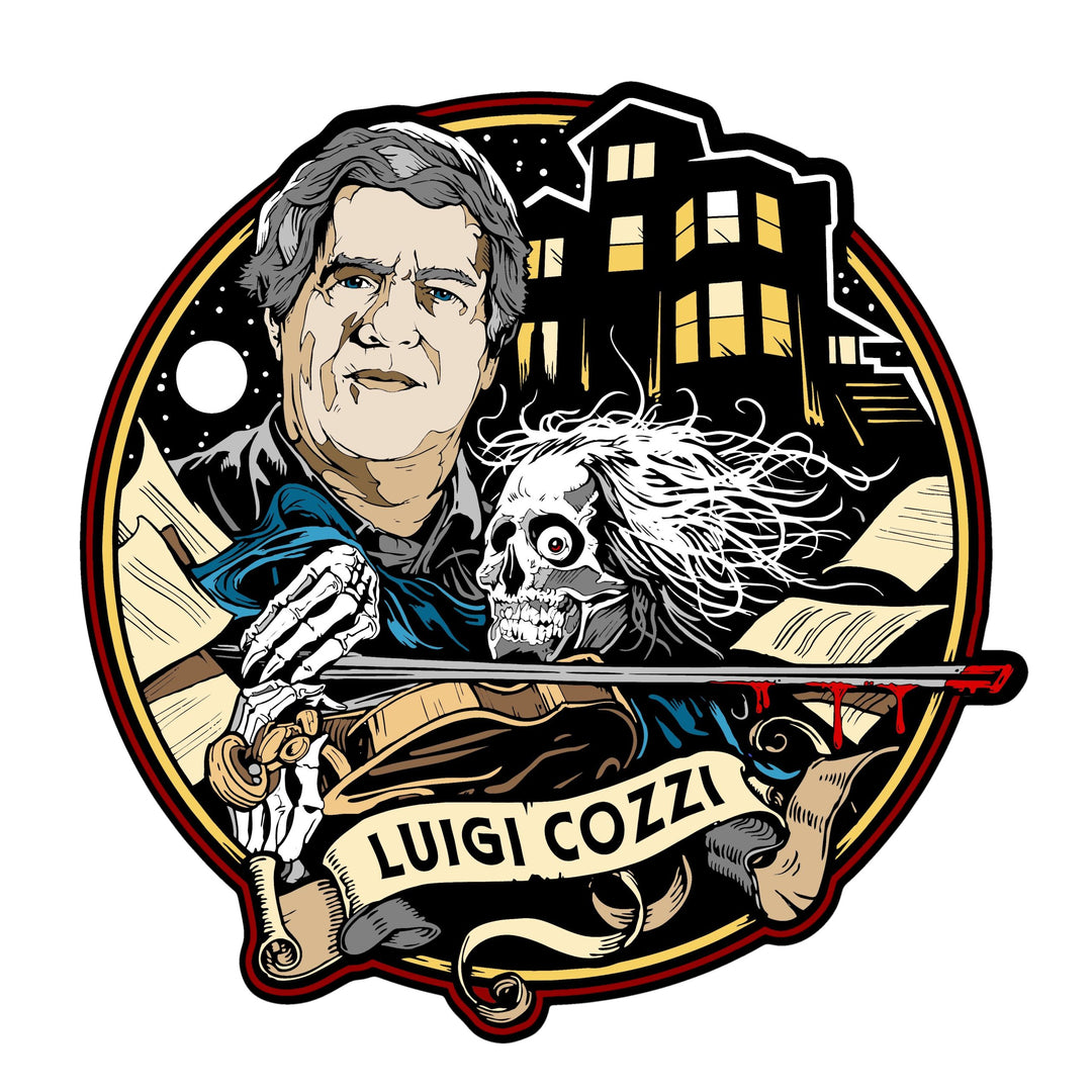 Severin Films Hall of Fame Enamel Pin #9: Luigi Cozzi