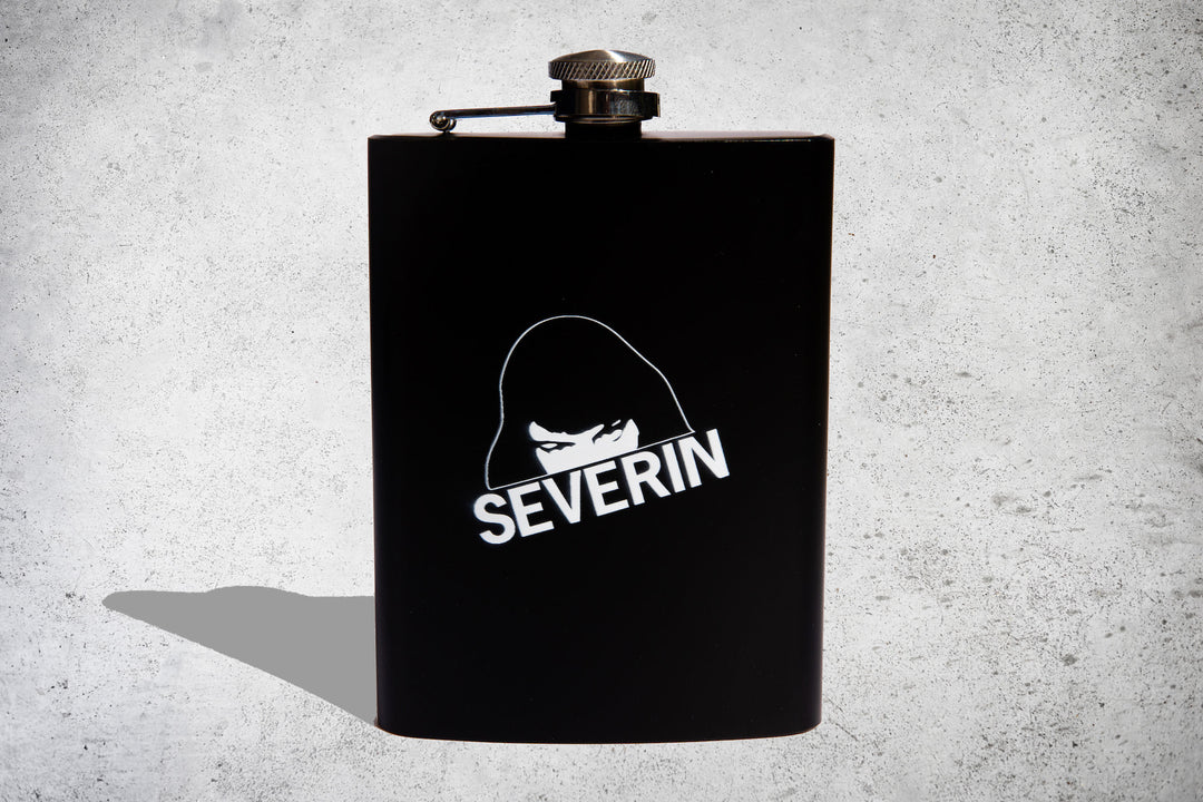 Severin Logo Stainless Steel Flask