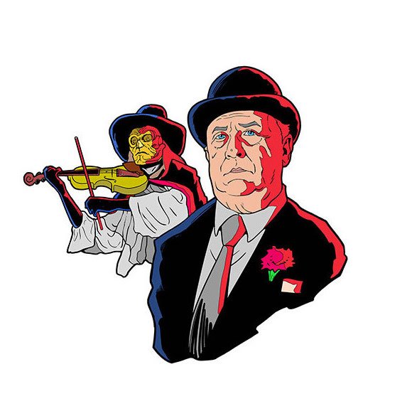 Severin Films Hall of Fame Enamel Pin #11: Donald Pleasence