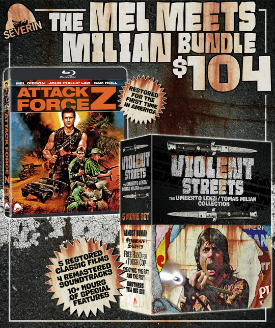 SEVERIN BRINGS OUT THE BIG GUNS WITH VIOLENT STREETS: THE LENZI/MILIAN COLLECTION