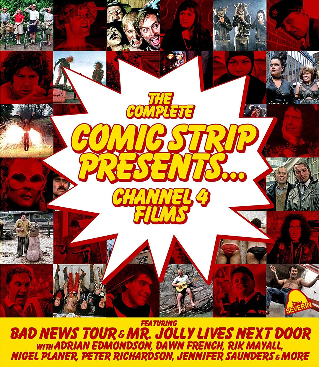 THE UK’s LEGENDARY ‘80s COMEDY SERIES  PREMIERES ON U.S. BLU-RAY WITH  THE COMPLETE COMIC STRIP PRESENTS… CHANNEL 4 FILMS