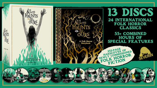 ALL IS REVEALED.  ALL THE HAUNTS BE OURS:  A COMPENDIUM OF FOLK HORROR VOLUME 2  Plus the Standalone Premieres of  ALISON’S BIRTHDAY and IL DEMONIO