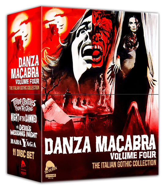 SEVERIN UNVEILS NEW QUARTET OF ITALIAN GOTHIC HORROR CLASSICS WITH DANZA MACABRA VOLUME FOUR  ON UHD & BLU-RAY