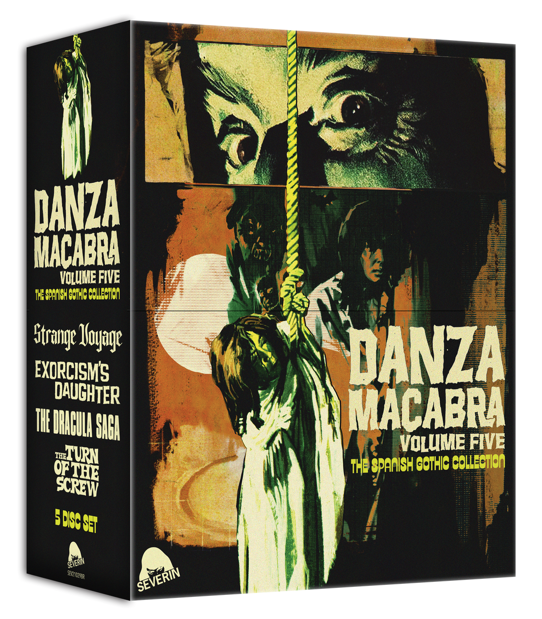 SEVERIN FILMS UNEARTHS DANZA MACABRA VOLUME 5:  THE SPANISH GOTHIC COLLECTION