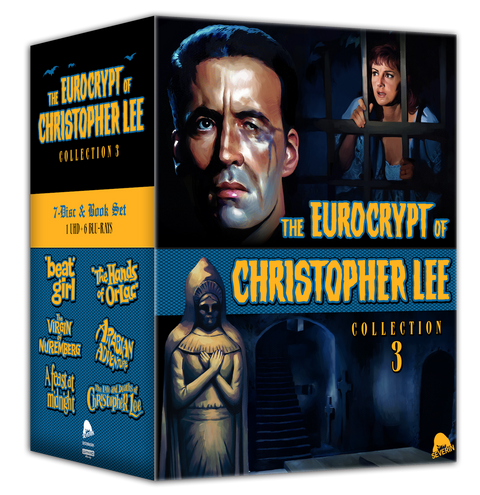 SEVERIN HONORS SIR CHRISTOPHER LEE  WITH RELEASE OF THIRD EUROCRYPT COLLECTION