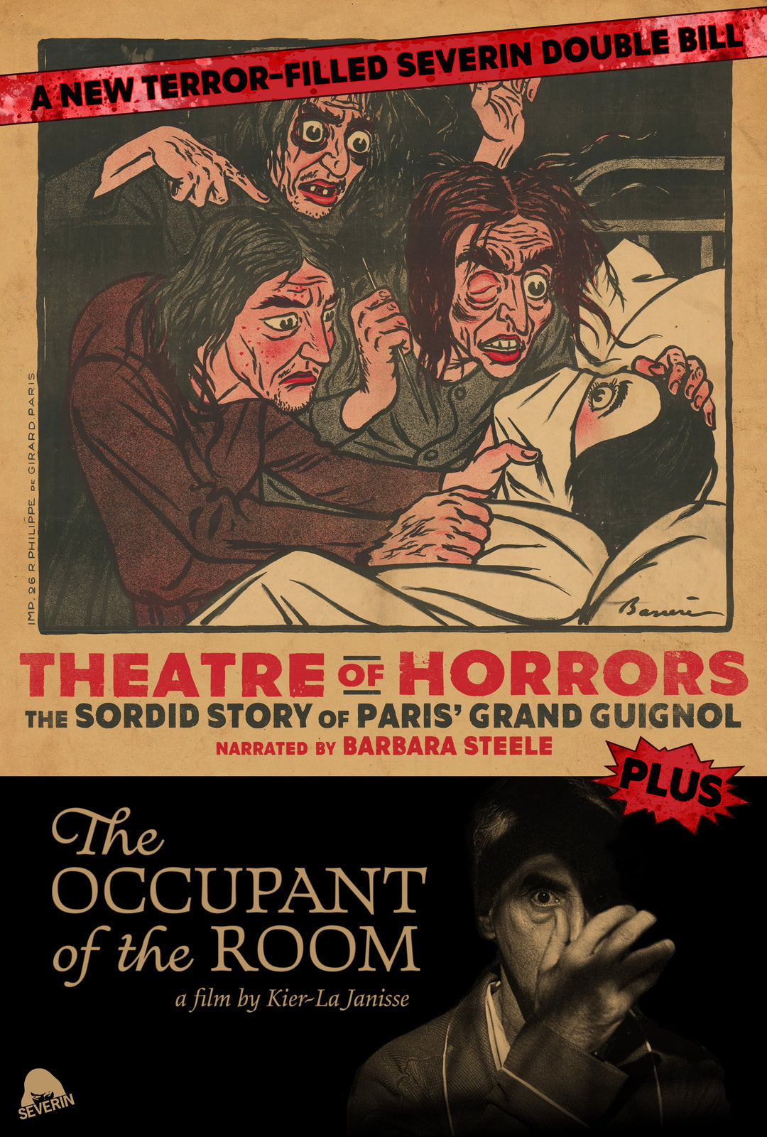 THEATRE OF HORRORS & THE OCCUPANT OF THE ROOM DOUBLE FEATURE IN L.A. DEC 1st