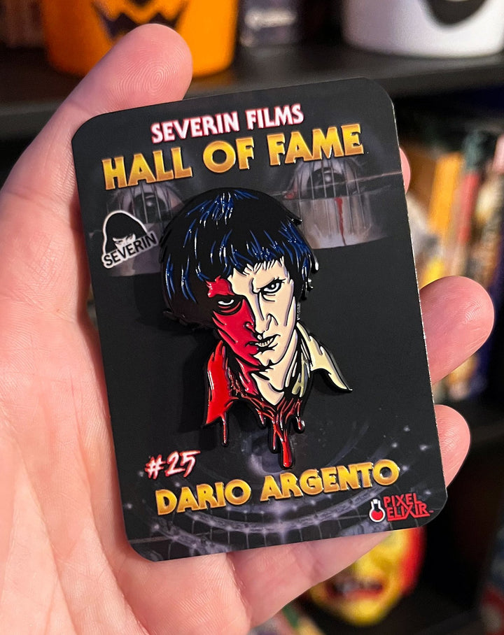 Severin Films Hall of Fame Enamel Pin #25: Dario Argento