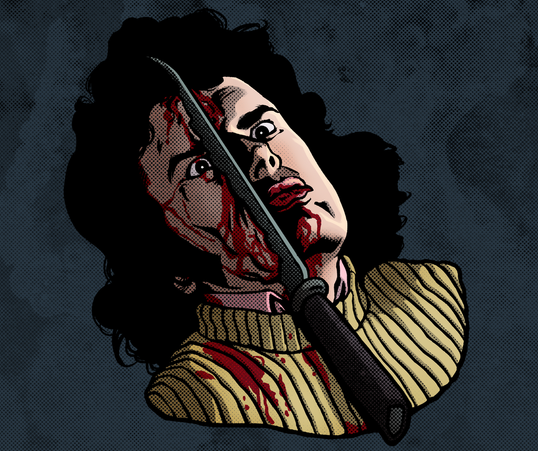 A Bay of Blood Sticker