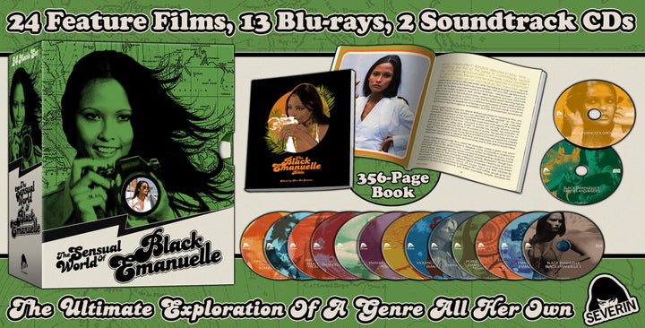 The Sensual World of Black Emanuelle [15-Disc Blu-ray Box Set]