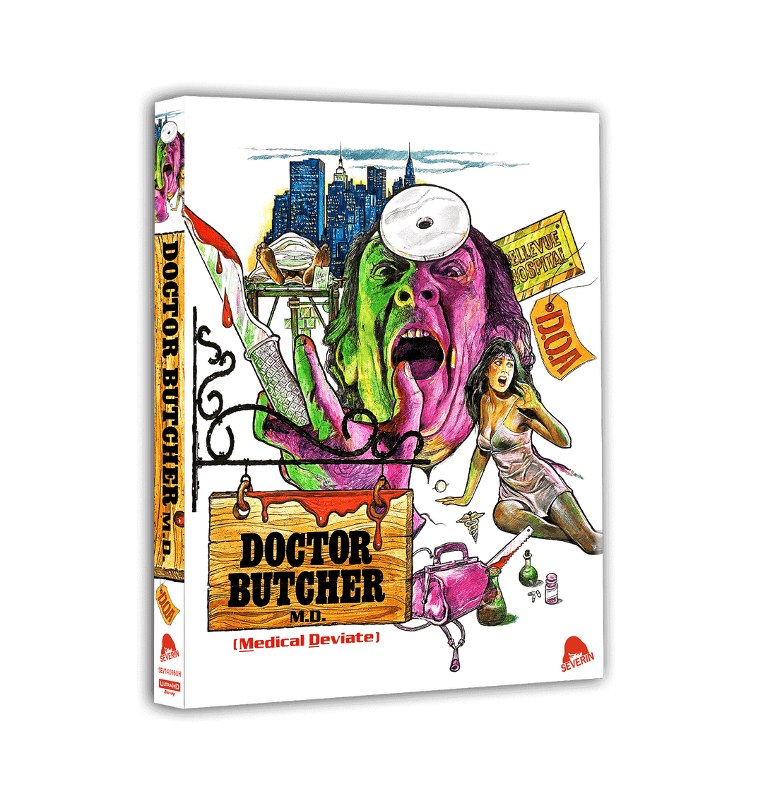 Doctor Butcher M.D./Zombie Holocaust [4-Disc 4K UHD w/Slipcover]