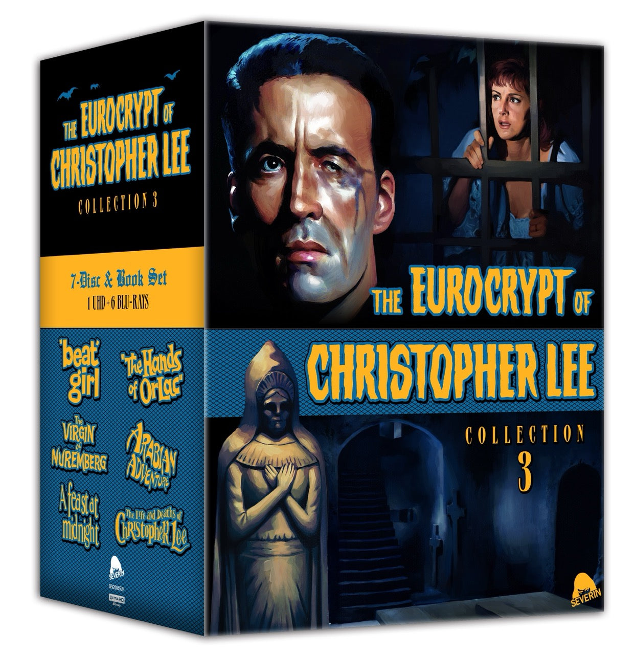PEDRO Blu-ray・DVDセット The Eurocrypt of Christopher Lee Collection 3 [7-Disc Box Set: (1