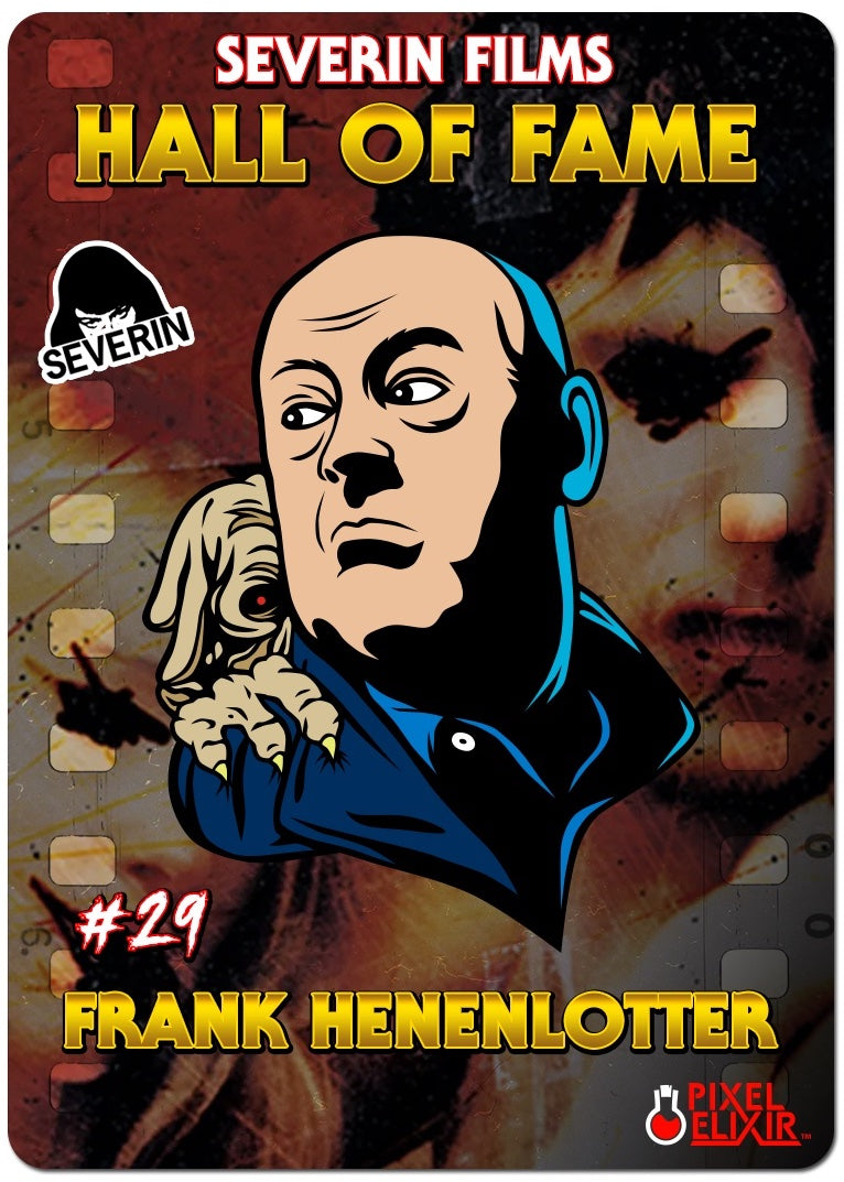Severin Films Hall of Fame Enamel Pin #29: Frank Henenlotter