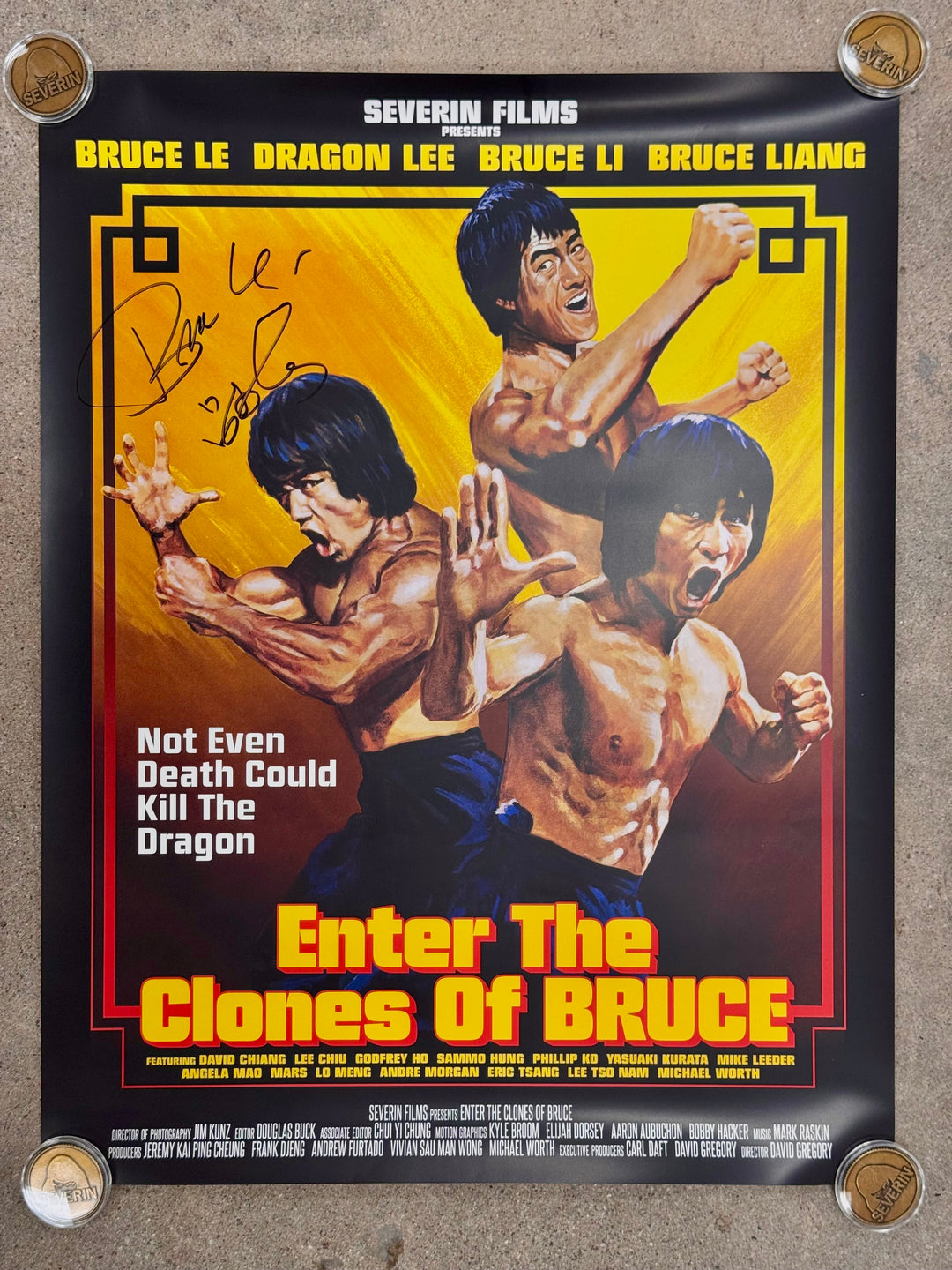 Enter the Clones of Bruce Poster [DAMAGED]