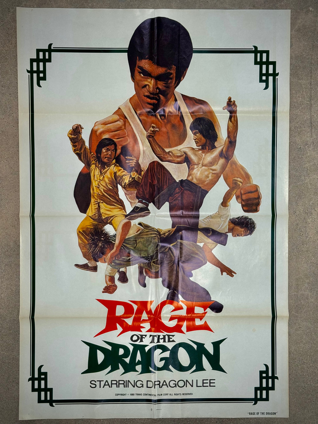 Rage of the Dragon Poster