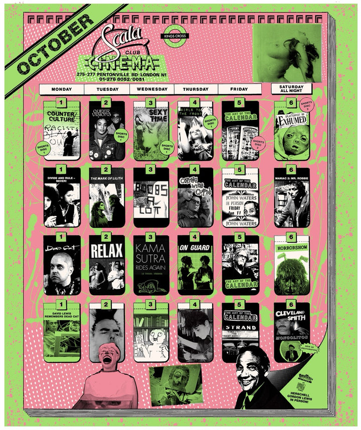 Scala!!! or, The Incredibly Strange Rise and Fall of the World's Wildest Cinema and How It Influenced a Mixed-up Generation of Weirdos and Misfits [3-Disc Blu-ray w/Slipcase + Calendar Insert + Membership Card]