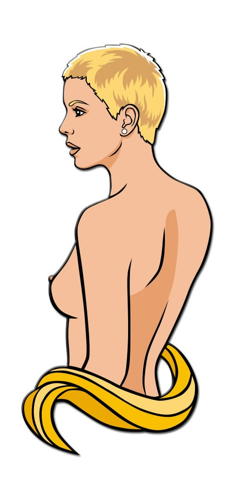 Severin Films Hall of Fame Enamel Pin #37: Annie Belle