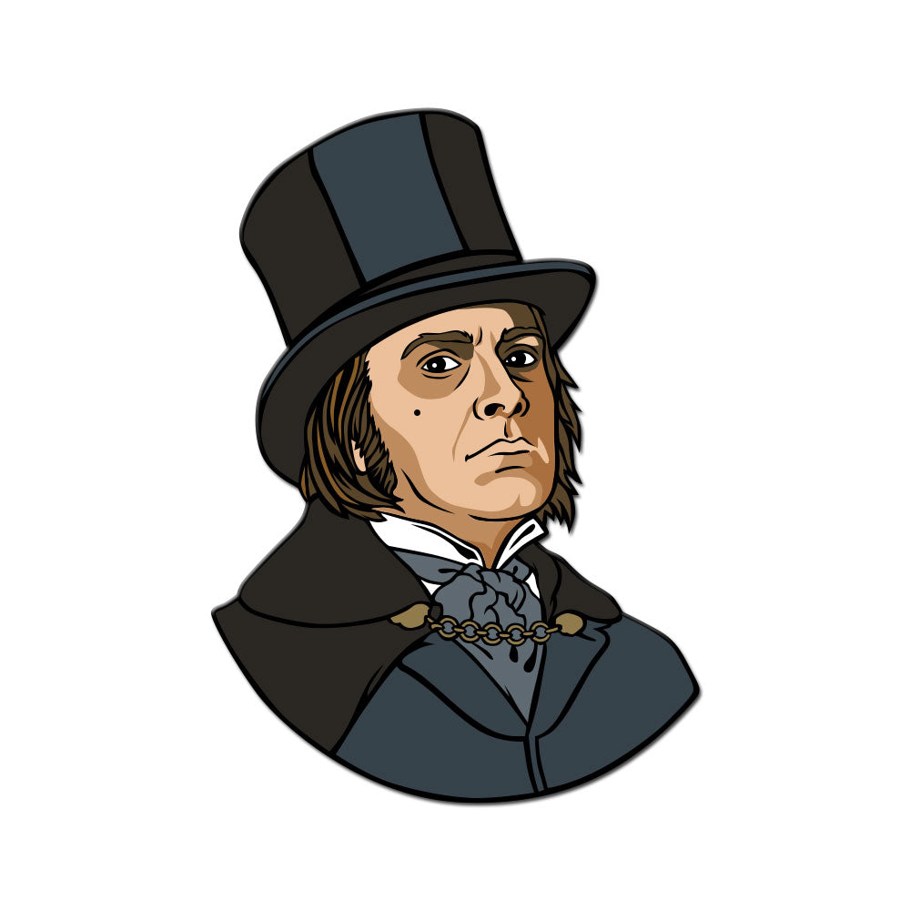 Severin Films Hall of Fame Enamel Pin #35: Ralph Bates