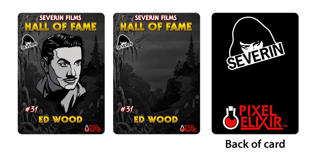 Severin Films Hall of Fame Enamel Pin #31: Ed Wood