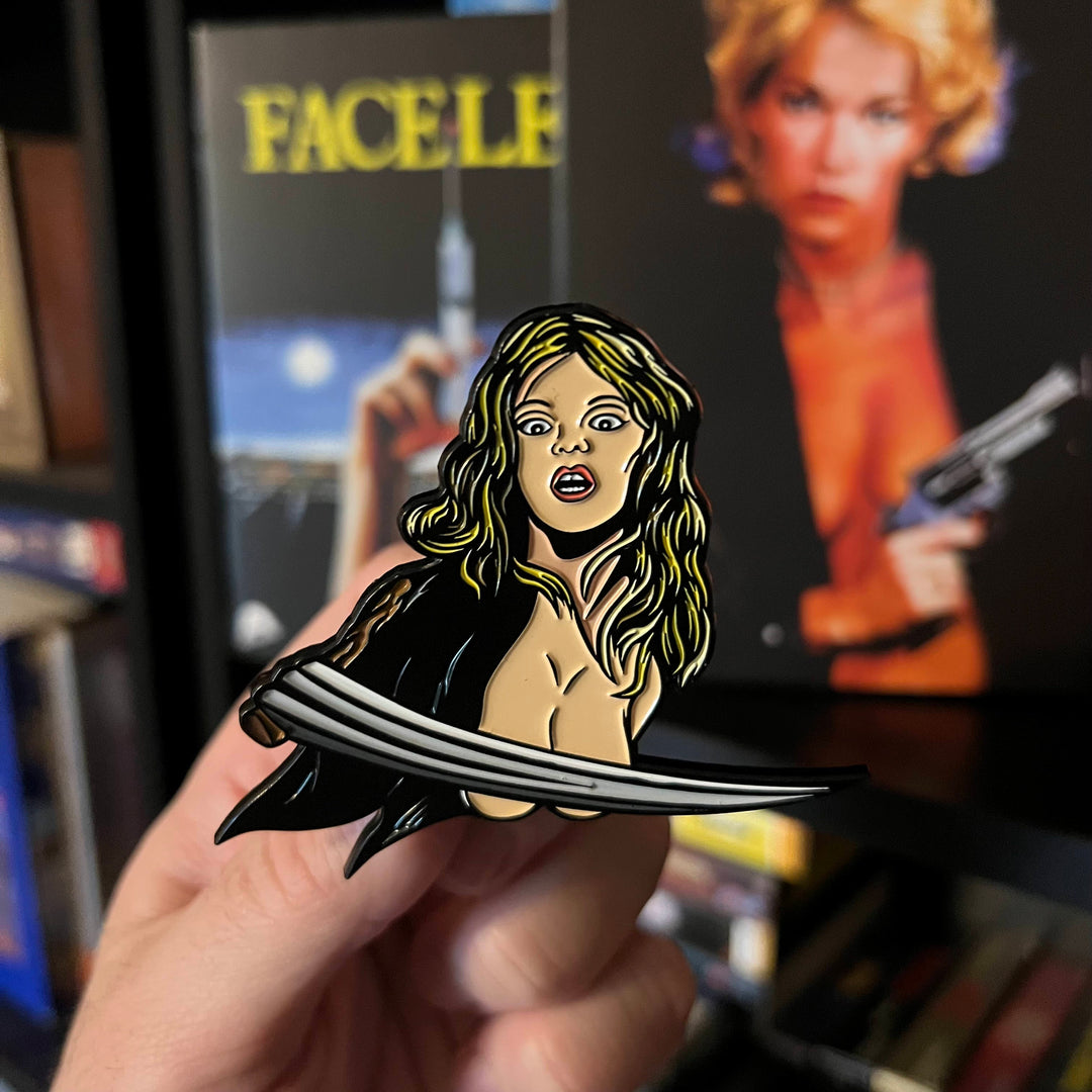 Severin Films Hall of Fame Enamel Pin #24: Brigitte Lahaie