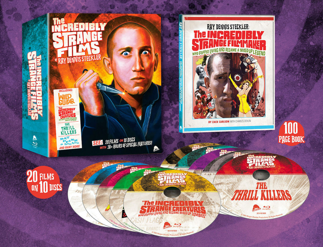 The Incredibly Strange Films of Ray Dennis Steckler [10-Disc Blu-ray Box Set]