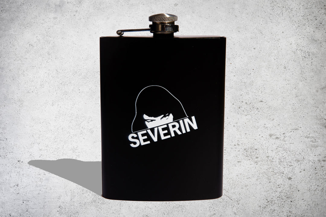 Severin Logo Stainless Steel Flask