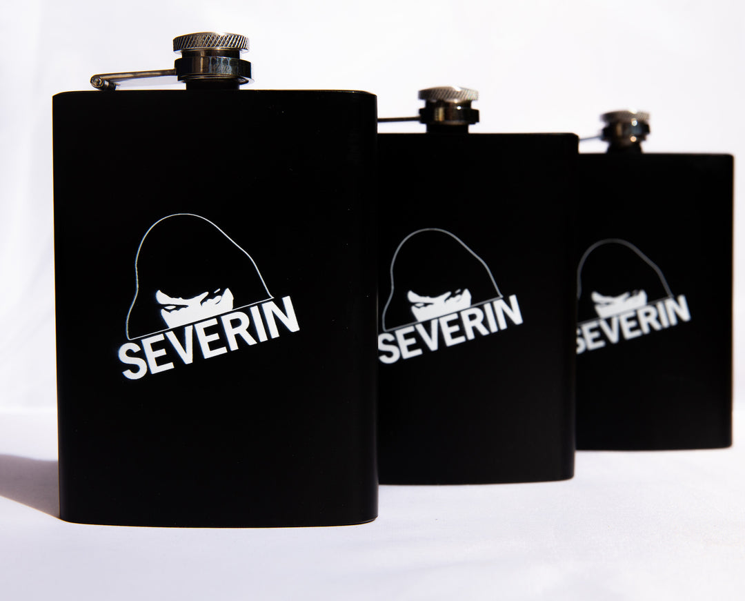 Severin Logo Stainless Steel Flask