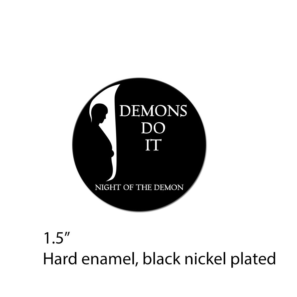 Night of the Demon Enamel Pin